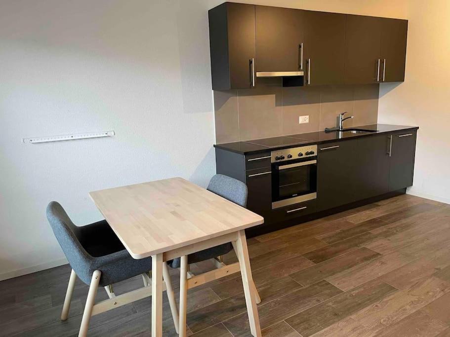 Proche Lausanne: Studio Bien Equipe Lägenhet Prilly Exteriör bild